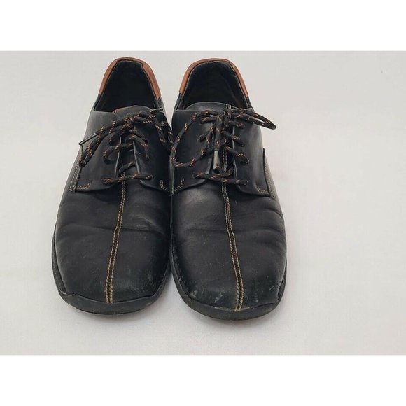 Cole Haan Zeno Lace II Mens 8M Black Leather Oxfords Comfort Shoes Split Toe main image 5